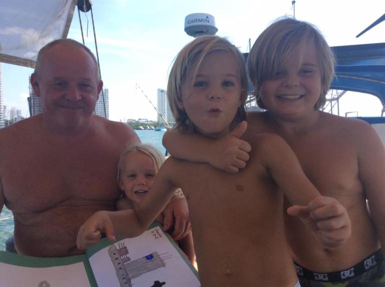 In Cartagena, all good although it got rough the second night.....and the main sail ripped.... Merry Christmas everybody